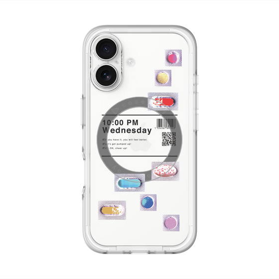 スリムプロテクションプレミアムケース with MagSafe［ 10:00 PM Wednesday ］