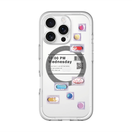 スリムプロテクションプレミアムケース with MagSafe［ 10:00 PM Wednesday ］