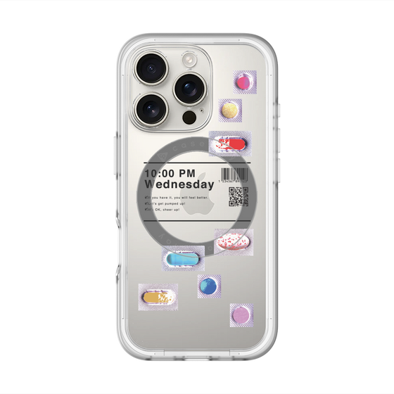 スリムプロテクションプレミアムケース with MagSafe［ 10:00 PM Wednesday ］