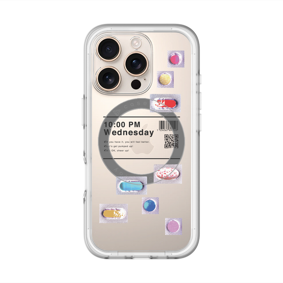 スリムプロテクションプレミアムケース with MagSafe［ 10:00 PM Wednesday ］