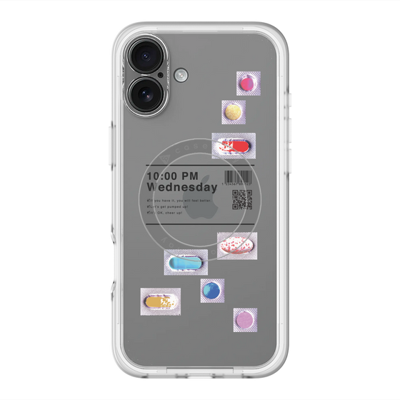 スリムプロテクションプレミアムケース with MagSafe［ 10:00 PM Wednesday ］