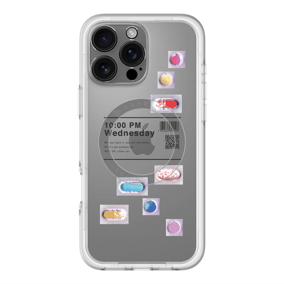 スリムプロテクションプレミアムケース with MagSafe［ 10:00 PM Wednesday ］