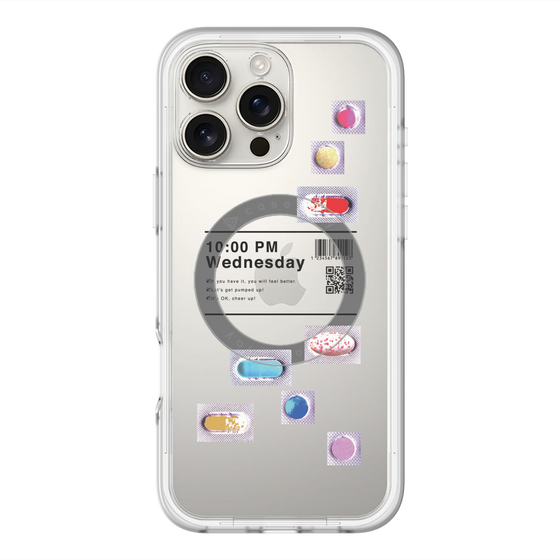 スリムプロテクションプレミアムケース with MagSafe［ 10:00 PM Wednesday ］