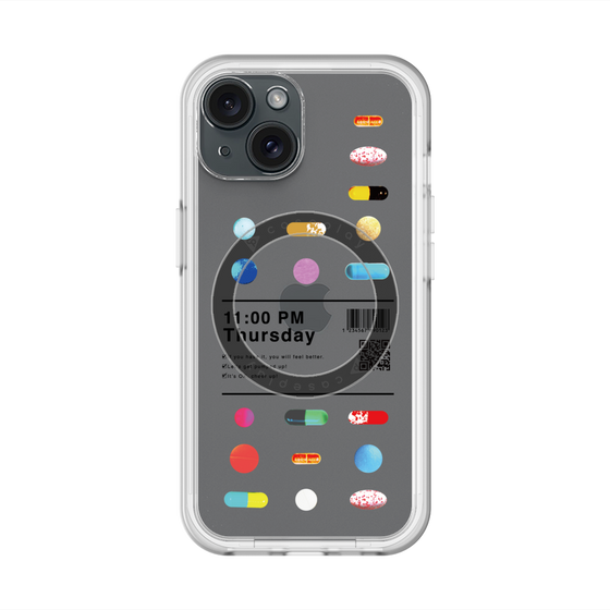 スリムプロテクションプレミアムケース with MagSafe［ 11:00 PM Thursday ］