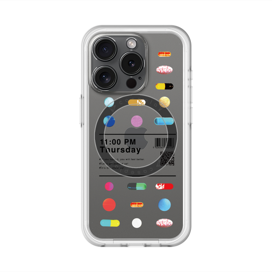 スリムプロテクションプレミアムケース with MagSafe［ 11:00 PM Thursday ］