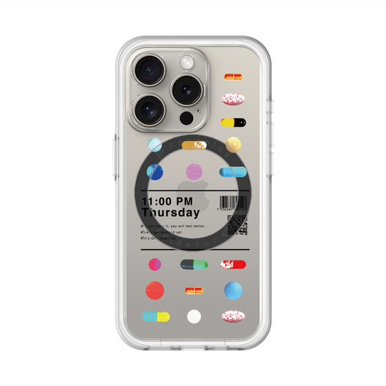 スリムプロテクションプレミアムケース with MagSafe［ 11:00 PM Thursday ］