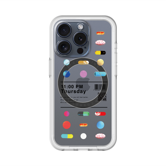 スリムプロテクションプレミアムケース with MagSafe［ 11:00 PM Thursday ］