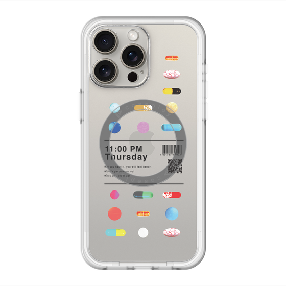 スリムプロテクションプレミアムケース with MagSafe［ 11:00 PM Thursday ］
