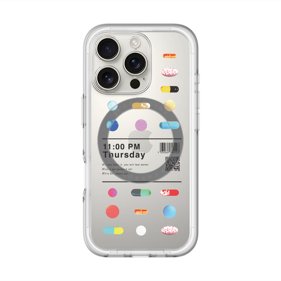 スリムプロテクションプレミアムケース with MagSafe［ 11:00 PM Thursday ］