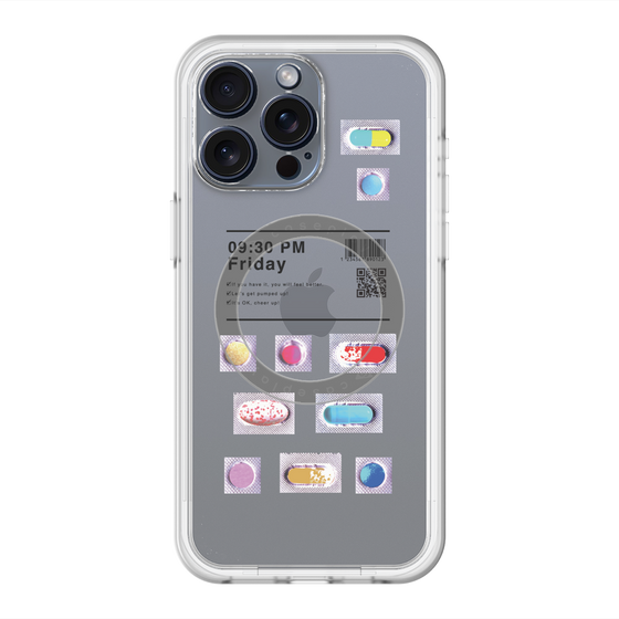 スリムプロテクションプレミアムケース with MagSafe［ 09:30 PM Friday ］