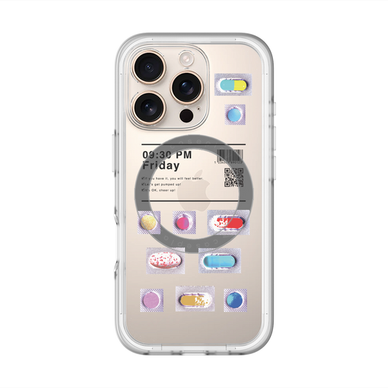 スリムプロテクションプレミアムケース with MagSafe［ 09:30 PM Friday ］
