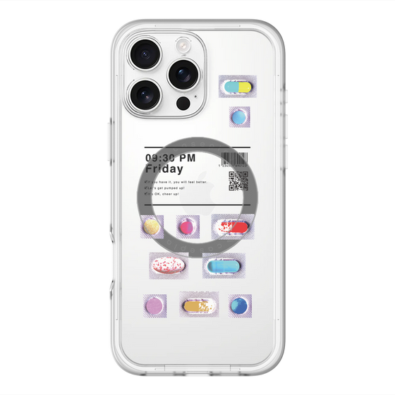 スリムプロテクションプレミアムケース with MagSafe［ 09:30 PM Friday ］