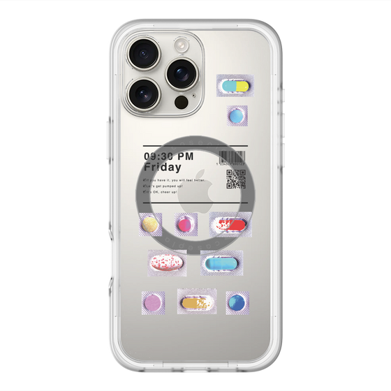 スリムプロテクションプレミアムケース with MagSafe［ 09:30 PM Friday ］