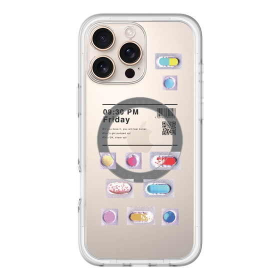 スリムプロテクションプレミアムケース with MagSafe［ 09:30 PM Friday ］