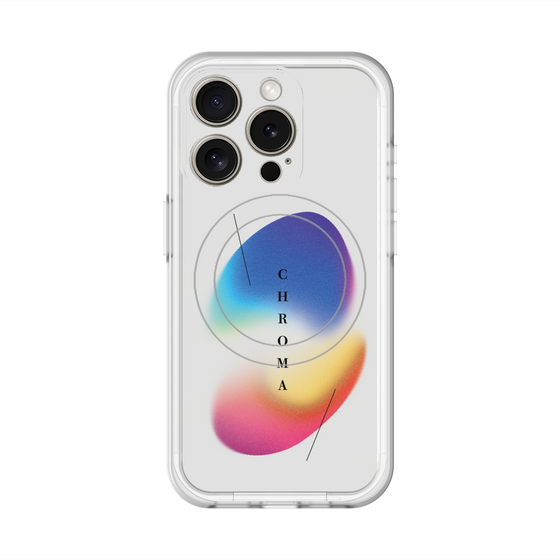 スリムプロテクションプレミアムケース with MagSafe［ Chroma ］