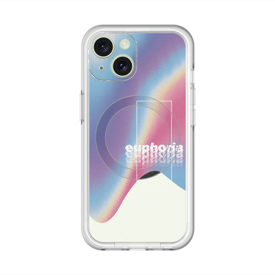 スリムプロテクションプレミアムケース with MagSafe［ euphoria holo ］