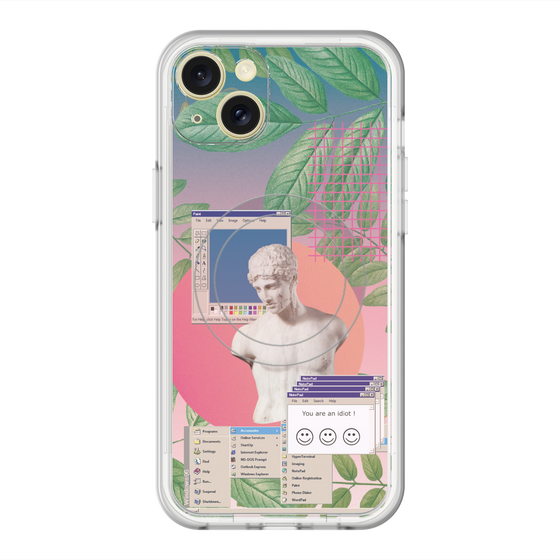 スリムプロテクションプレミアムケース with MagSafe［ vapor wave ］