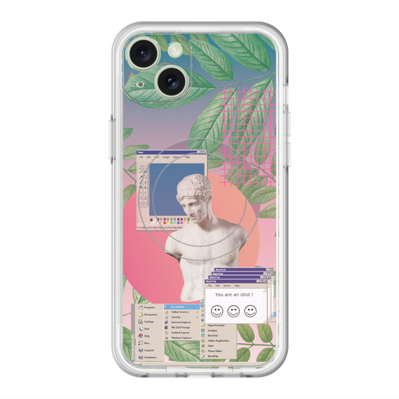 スリムプロテクションプレミアムケース with MagSafe［ vapor wave ］