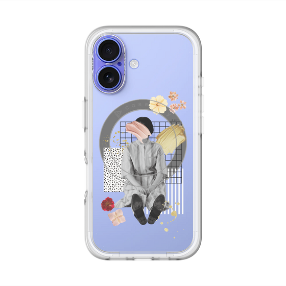 スリムプロテクションプレミアムケース with MagSafe［ Spring Picnic with Flowers ］