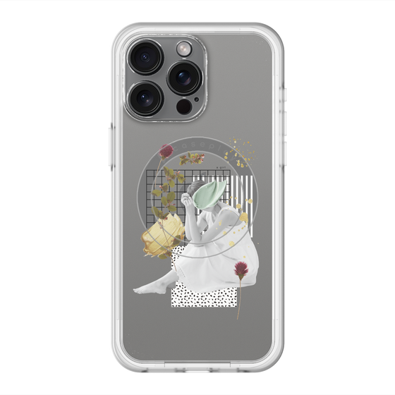 スリムプロテクションプレミアムケース with MagSafe［ The garden where fairies live ］
