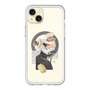 スリムプロテクションプレミアムケース with MagSafe［ Artistic Fall in Beige ］