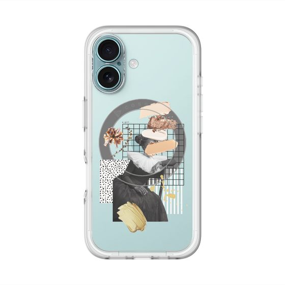スリムプロテクションプレミアムケース with MagSafe［ Artistic Fall in Beige ］