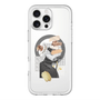 スリムプロテクションプレミアムケース with MagSafe［ Artistic Fall in Beige ］