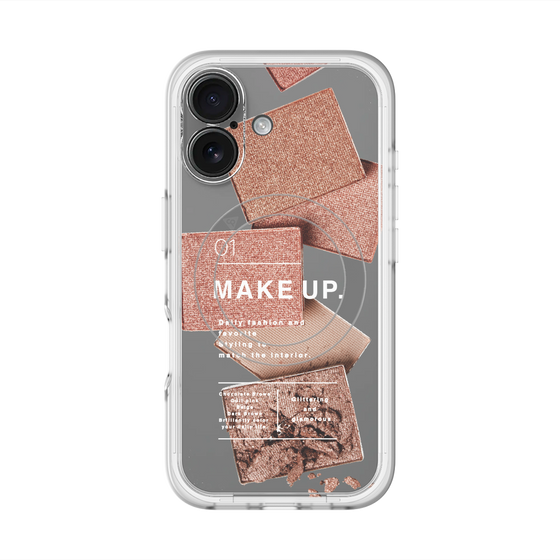 スリムプロテクションプレミアムケース with MagSafe［ Eye shadow-A ］
