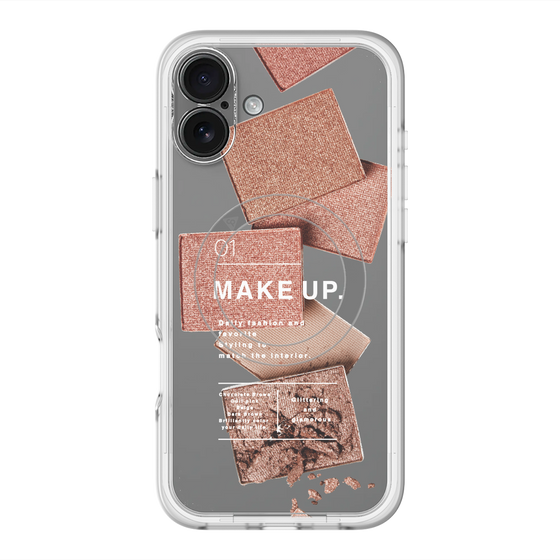 スリムプロテクションプレミアムケース with MagSafe［ Eye shadow-A ］