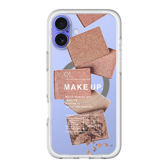 スリムプロテクションプレミアムケース with MagSafe［ Eye shadow-A ］