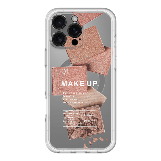 スリムプロテクションプレミアムケース with MagSafe［ Eye shadow-A ］