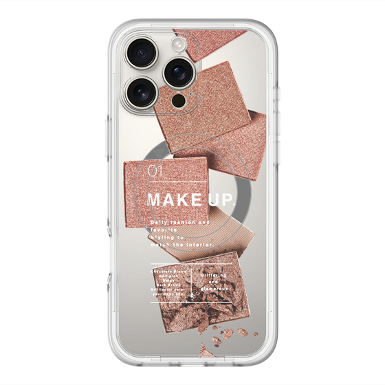 スリムプロテクションプレミアムケース with MagSafe［ Eye shadow-A ］