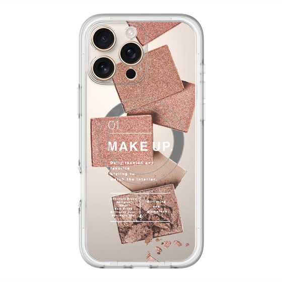 スリムプロテクションプレミアムケース with MagSafe［ Eye shadow-A ］