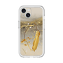 スリムプロテクションプレミアムケース with MagSafe［ Marble Nuance Painting Gray ］