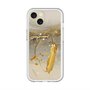 スリムプロテクションプレミアムケース with MagSafe［ Marble Nuance Painting Gray ］