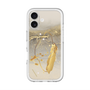 スリムプロテクションプレミアムケース with MagSafe［ Marble Nuance Painting Gray ］
