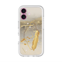 スリムプロテクションプレミアムケース with MagSafe［ Marble Nuance Painting Gray ］
