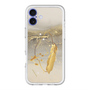 スリムプロテクションプレミアムケース with MagSafe［ Marble Nuance Painting Gray ］