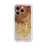 スリムプロテクションプレミアムケース with MagSafe［ Marble Nuance Painting Brown ］