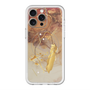 スリムプロテクションプレミアムケース with MagSafe［ Marble Nuance Painting Brown ］