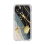 スリムプロテクションプレミアムケース with MagSafe［ Marble Nuance Painting Black ］