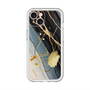 スリムプロテクションプレミアムケース with MagSafe［ Marble Nuance Painting Black ］