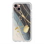 スリムプロテクションプレミアムケース with MagSafe［ Marble Nuance Painting Black ］