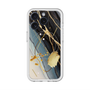 スリムプロテクションプレミアムケース with MagSafe［ Marble Nuance Painting Black ］