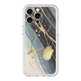 スリムプロテクションプレミアムケース with MagSafe［ Marble Nuance Painting Black ］