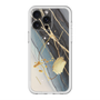 スリムプロテクションプレミアムケース with MagSafe［ Marble Nuance Painting Black ］