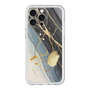 スリムプロテクションプレミアムケース with MagSafe［ Marble Nuance Painting Black ］