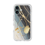 スリムプロテクションプレミアムケース with MagSafe［ Marble Nuance Painting Black ］