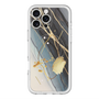 スリムプロテクションプレミアムケース with MagSafe［ Marble Nuance Painting Black ］