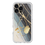 スリムプロテクションプレミアムケース with MagSafe［ Marble Nuance Painting Black ］